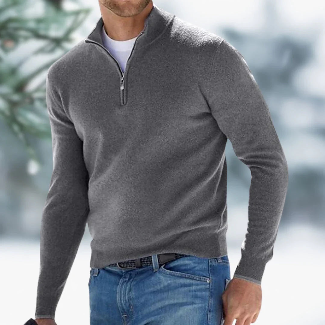 Lorenzo™ | Pullover Classico con Zip