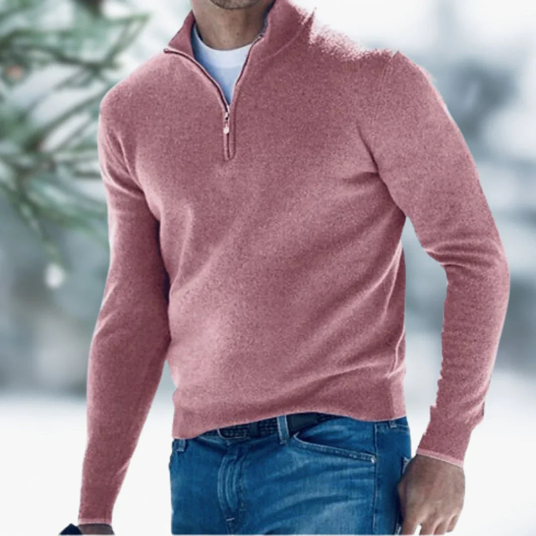 Lorenzo™ | Pullover Classico con Zip