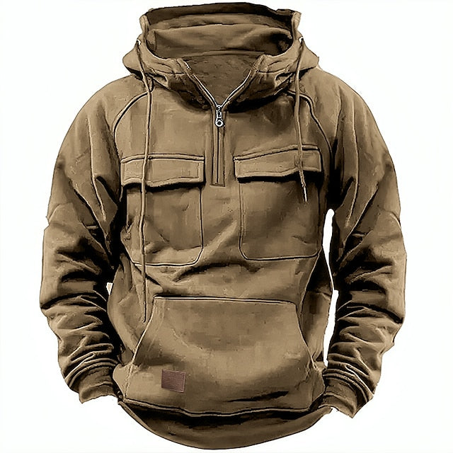 Xavier™ Prime - Hoodie invernale comodo con cerniera