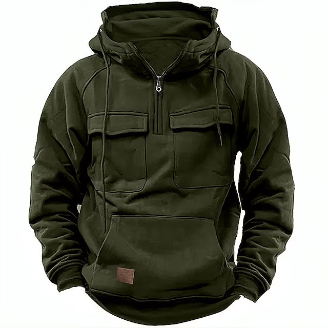 Xavier™ Prime - Hoodie invernale comodo con cerniera