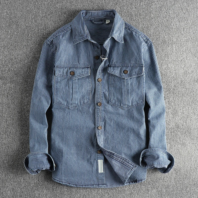 Willow™ - Camicia Vintage in Denim