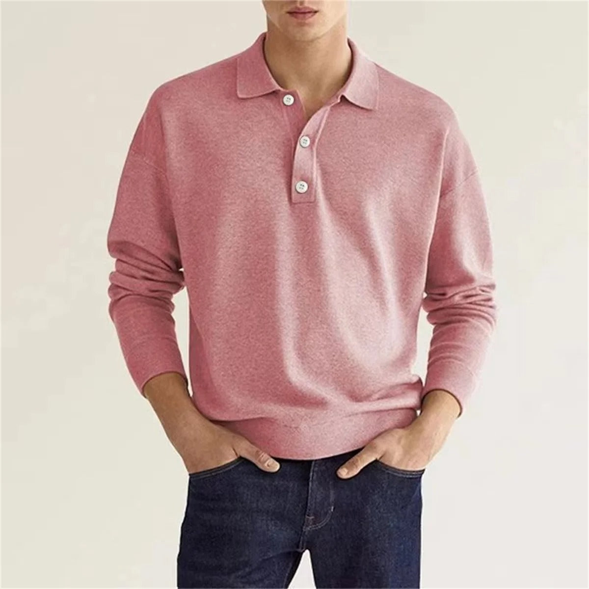 Riccardo™ | Polo Pullover Elegante