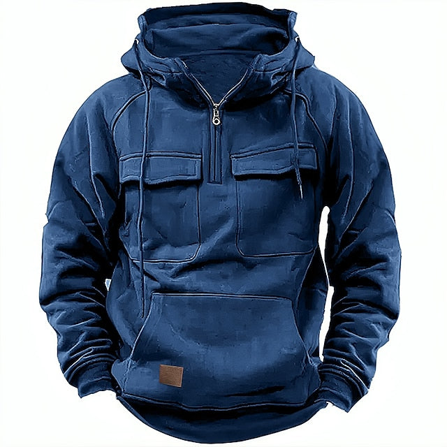 Xavier™ Prime - Hoodie invernale comodo con cerniera